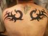 Double Tribal tattoo