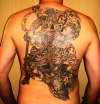 My back piece tattoo