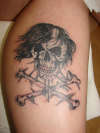 Skull & Crossbone tattoo