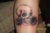 Skull tattoo
