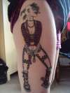 Tank girl tattoo