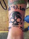 Tribal Skull Tattoo