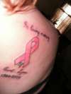 breast cancer tattoo