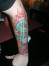 cash money tattoo