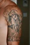 day of the dead virgin mary tattoo