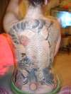 full back /cover up tattoo