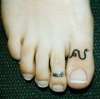 Toe Tattoo