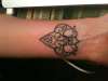 ironwork fleur de lis tattoo