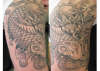kio fish/  koi carp tattoo