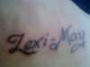 ma daughters name tattoo