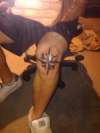16 point Nautical star tattoo