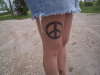 A Perfect Circle/Peace Sign tattoo