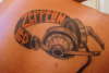 Back part of led zeppelin tattoo