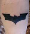 Batman The Dark Knight Symbol tattoo