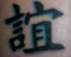 Friendship Kanji tattoo