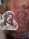 JESUS tattoo