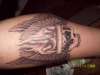 Jeff's Skull tattoo