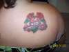 My kids and roses tattoo