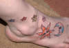 Nautical Foot tattoo