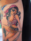 Pirate Girl tattoo