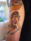Pirate Girl2 DNA tattoo