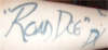 Road Dogg Autograph tattoo
