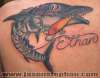 Wahoo tattoo