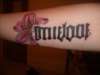 ambigram tattoo