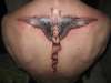angel save me tattoo