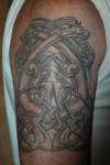 celtic dogs tattoo