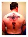 crucifix tattoo