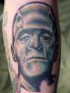 frankinstien tattoo