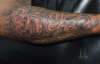 gangster black and gray tattoo