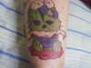 hello kitty zombie tattoo