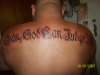 lettering tattoo