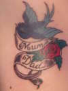 mum & dad tattoo