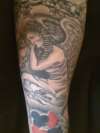 Angel tattoo