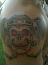 Deathbat Hockey A7X tattoo