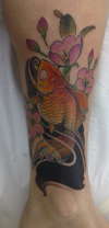 Goldfish tattoo