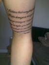 I beleive everything happens for a reason.. tattoo