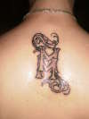 Initials tattoo