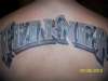 Last Name tattoo