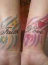 Love and Faith tattoo