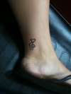 Music Note tattoo
