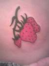 Strawberries tattoo