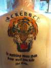 Tiger Strength tattoo