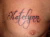 daughters name tattoo