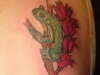 'tree frog' tattoo