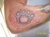 BRASS KNUCLES W/ WEB tattoo