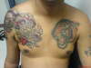 Dragon Tiger tattoo